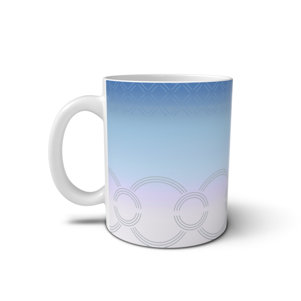 ヰ世界情緒さんマグカップ-テキスタイルver