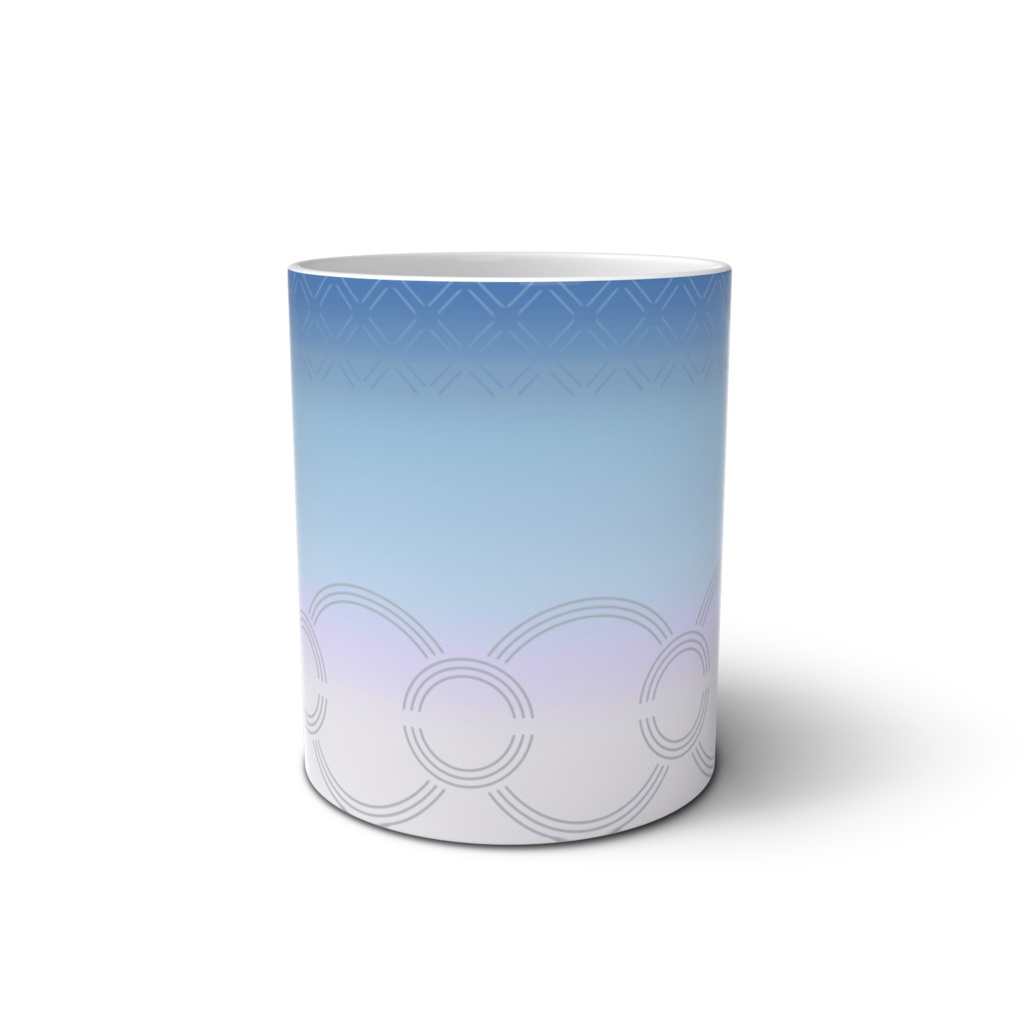 ヰ世界情緒さんマグカップ-テキスタイルver