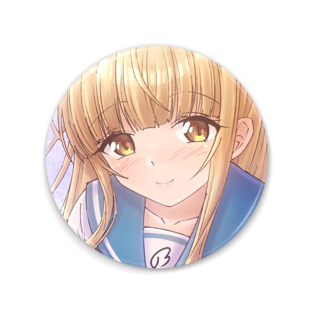 真昼さん缶ミラー（セーラー服）