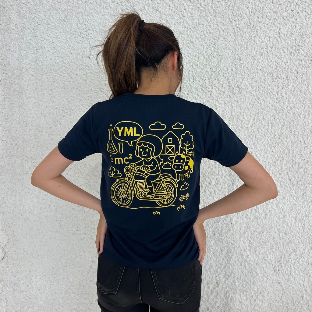 【New】YML ドライ半袖Tシャツ