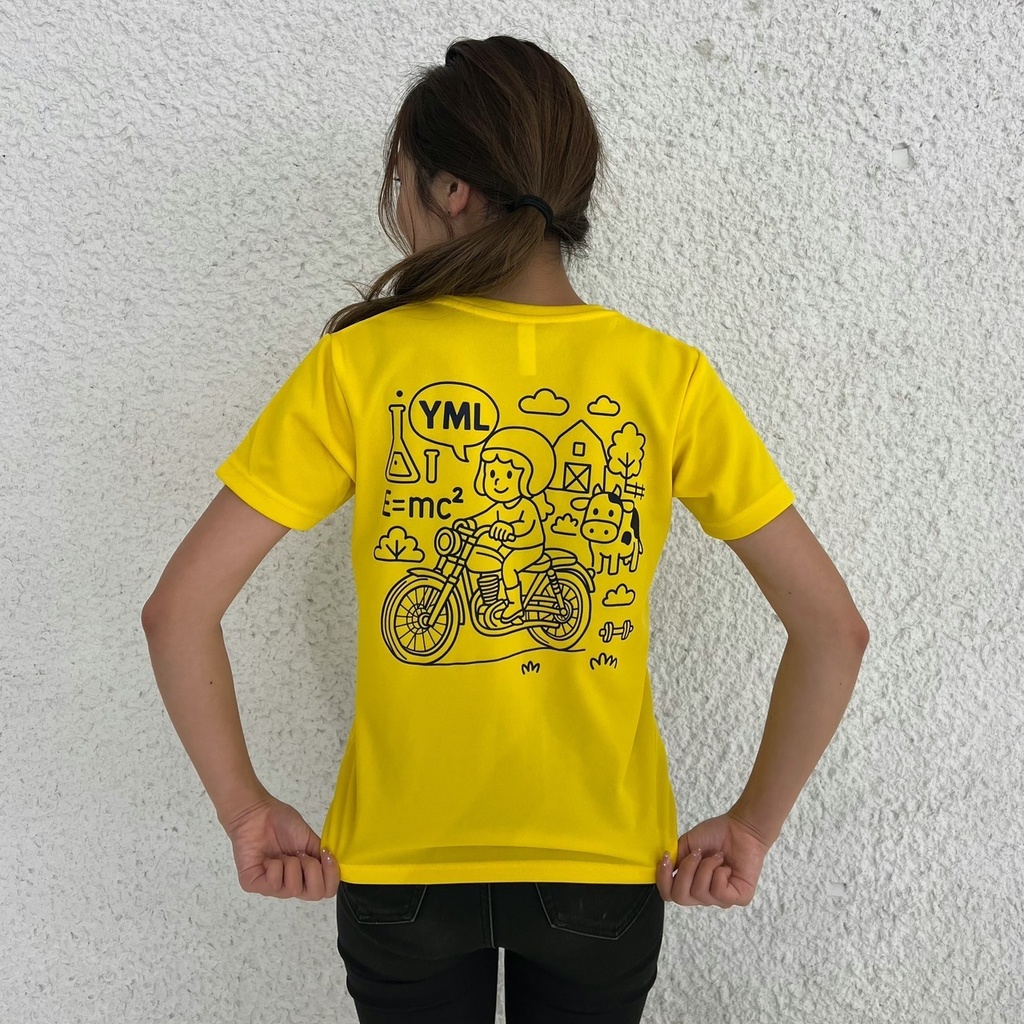 【New】YML ドライ半袖Tシャツ