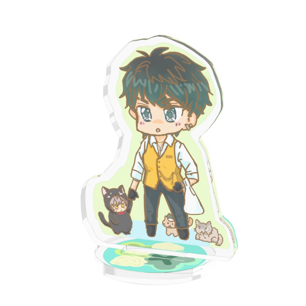 あらんくんとねこちゃんたちアクスタ
