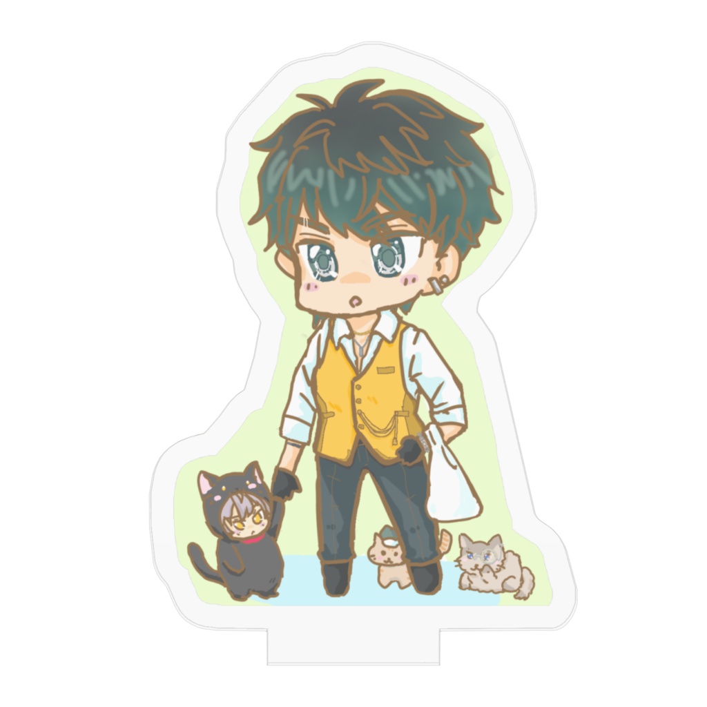 あらんくんとねこちゃんたちアクスタ