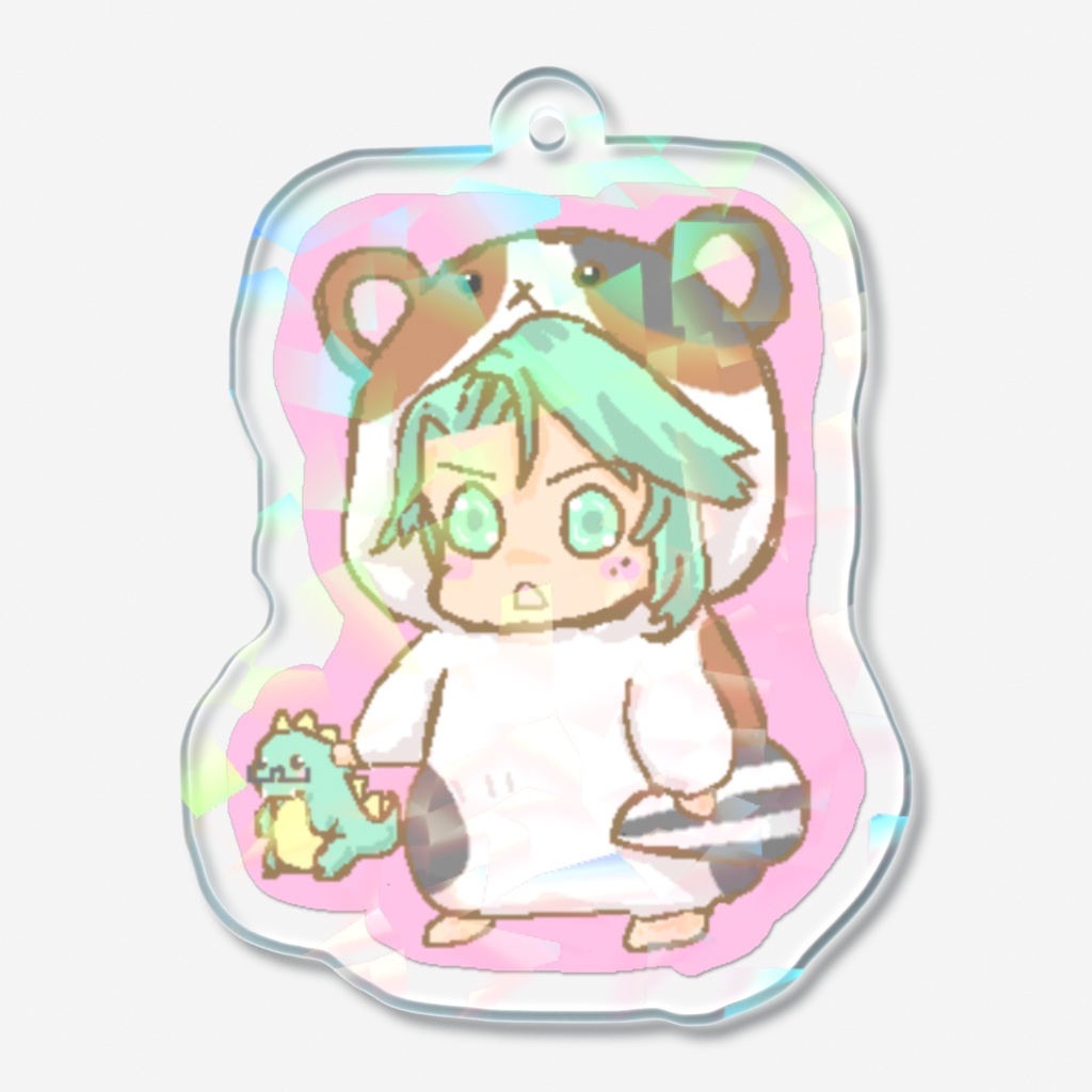 ハムゆーりアクキー