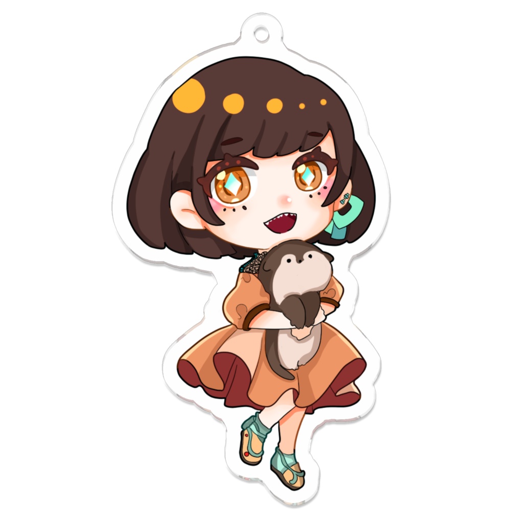 ミニキャラアクリルキーホルダー