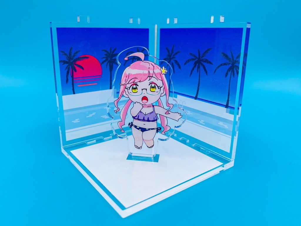 巻雲アクリルジオラマBOX