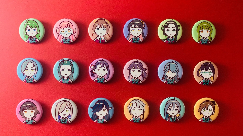 夕雲型缶バッジセット