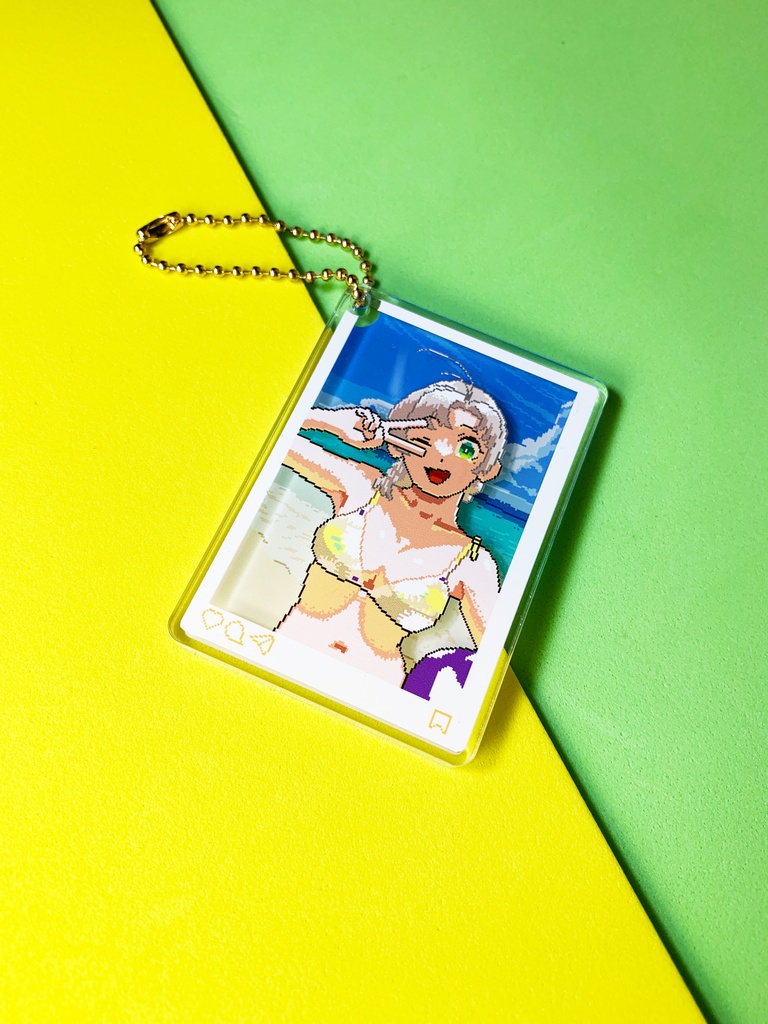 衣笠さん2層アクリルキーホルダー