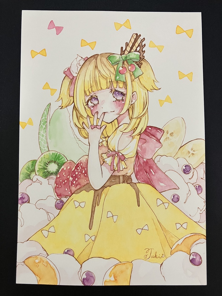 プリンアラモード