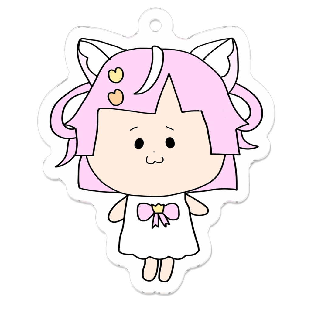 【祝4周年♥】豆ちゅんキーホルダー（50㎜）