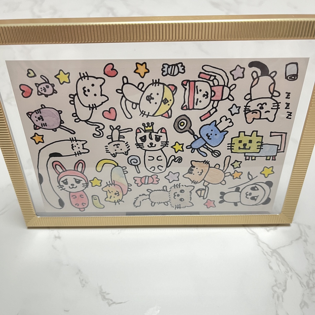 名画「猫王国」