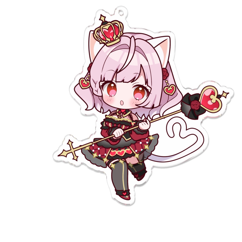 ちゅんちゅん女王キーホルダー