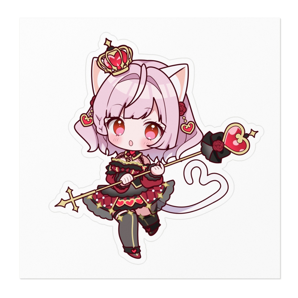 ちゅんちゅん女王ステッカー