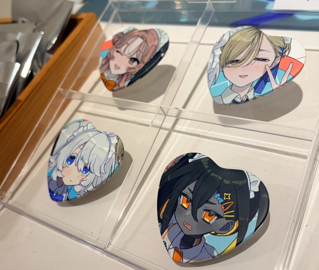 【いちとせ×ナナメ2人展】缶バッジ