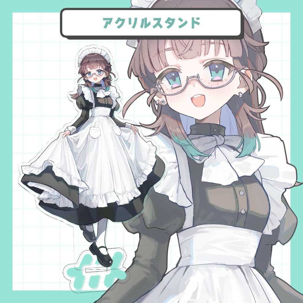 【9月中旬発送】ナナメVメイド服記念グッズ