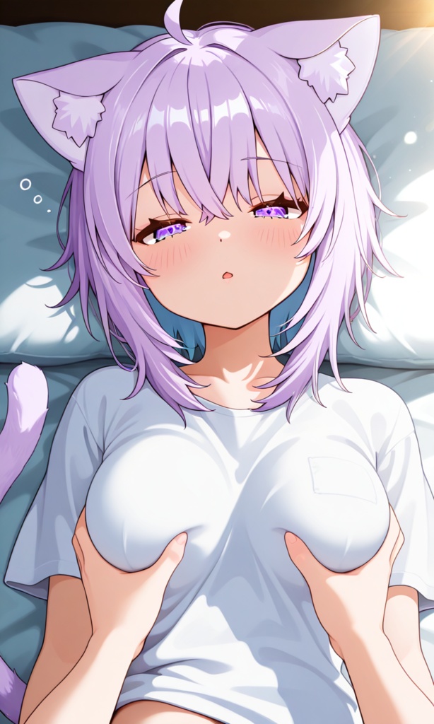 「寝ている相手に悪戯をしてみた」イラストシリーズ vol.1