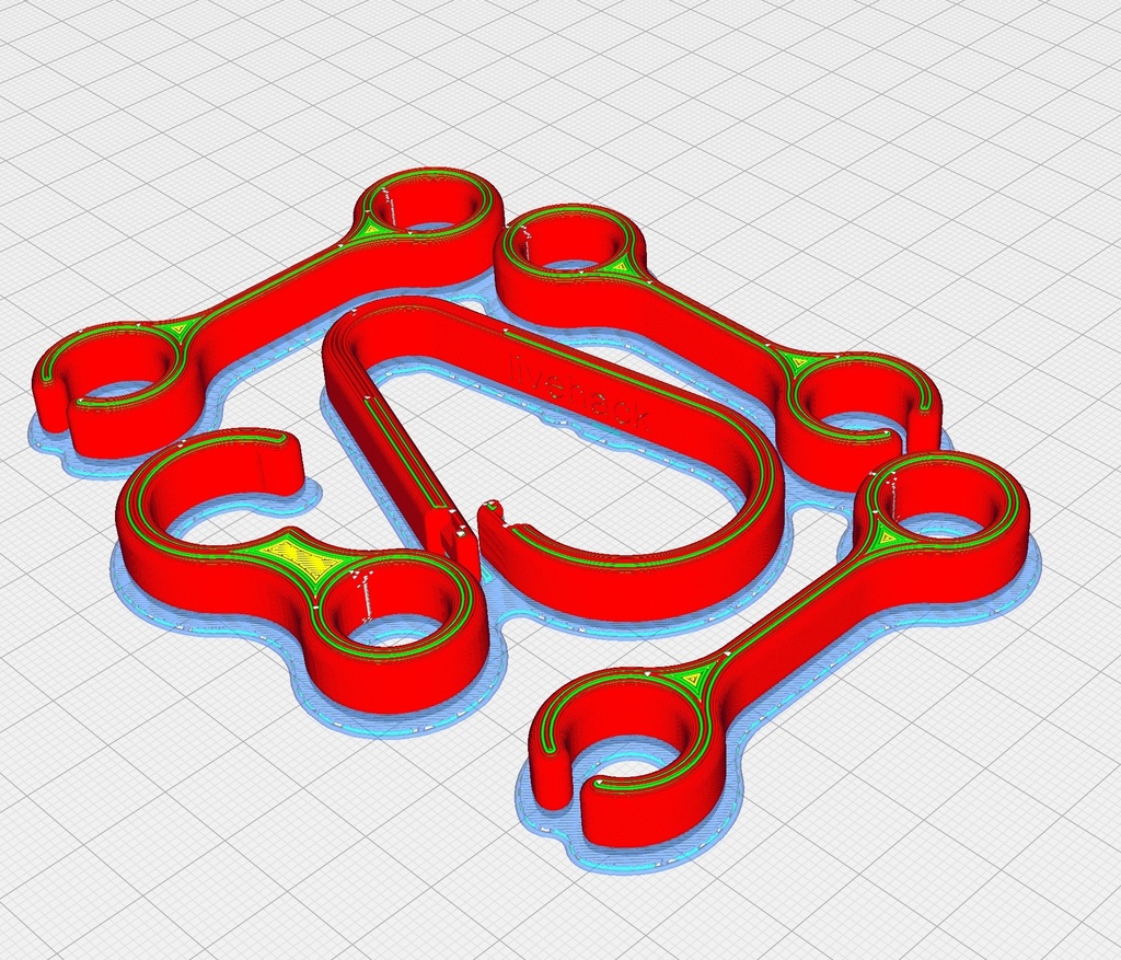 【FreeDL】杖ストラップφ16用 【STLデータ】