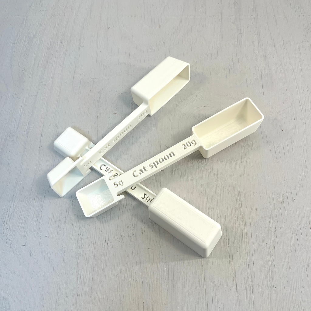 【STLデータ】保護猫スプーン