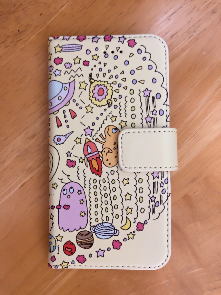 わたしの宇宙iPhoneケース手帳型