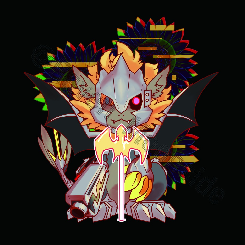 リュカ&仮面の男(ドラゴンパウダー) アクリルボトルキャップステージ