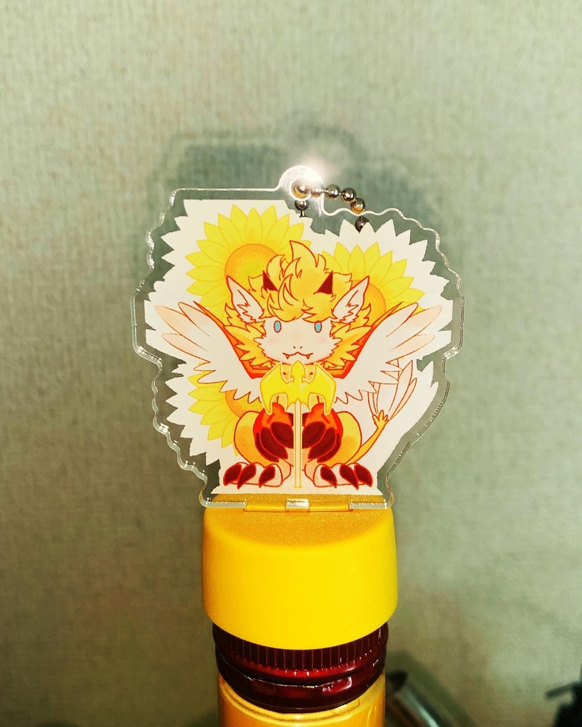 リュカ&仮面の男(ドラゴンパウダー) アクリルボトルキャップステージ