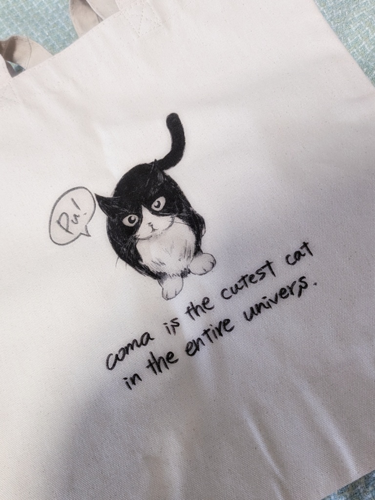 こまちゃんは宇宙一トートバッグ(サイン付き)