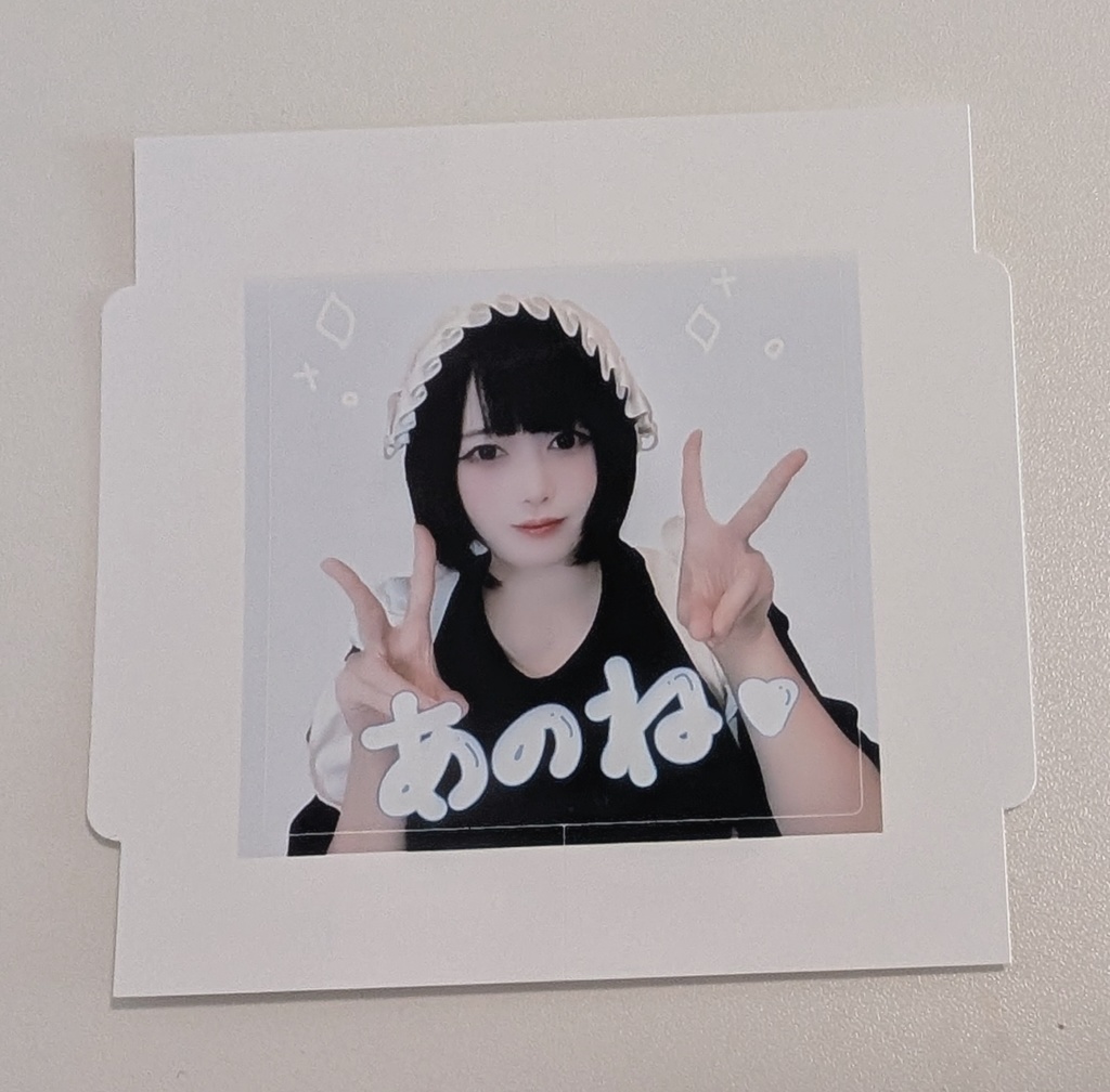 お給仕着写真&シールセット