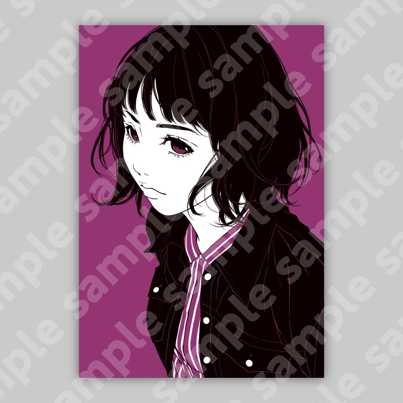 アクリルプレート04「揺らめく紋」