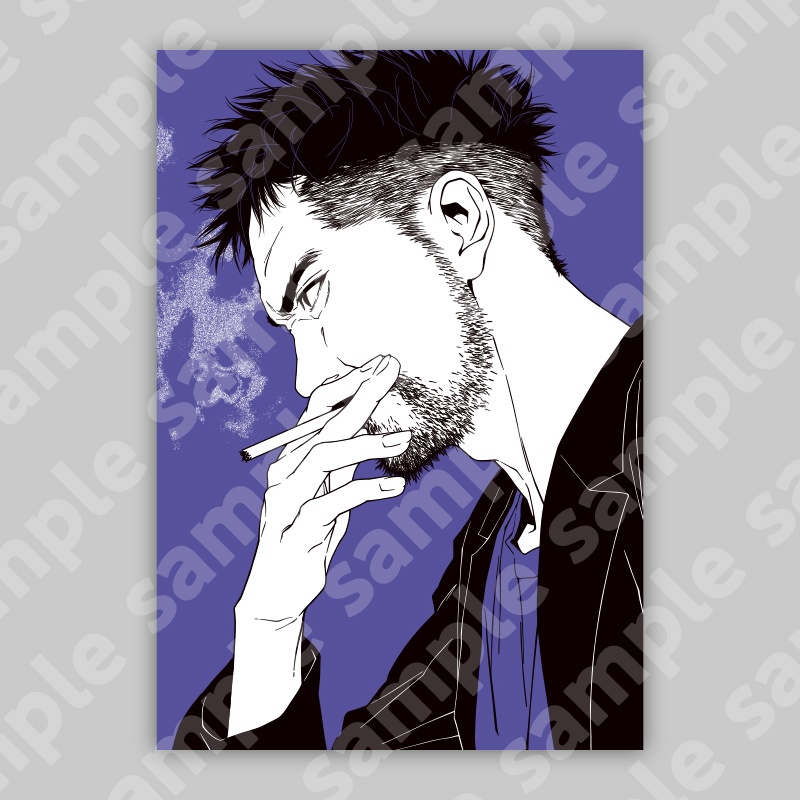 アクリルプレート06「くゆる夜」