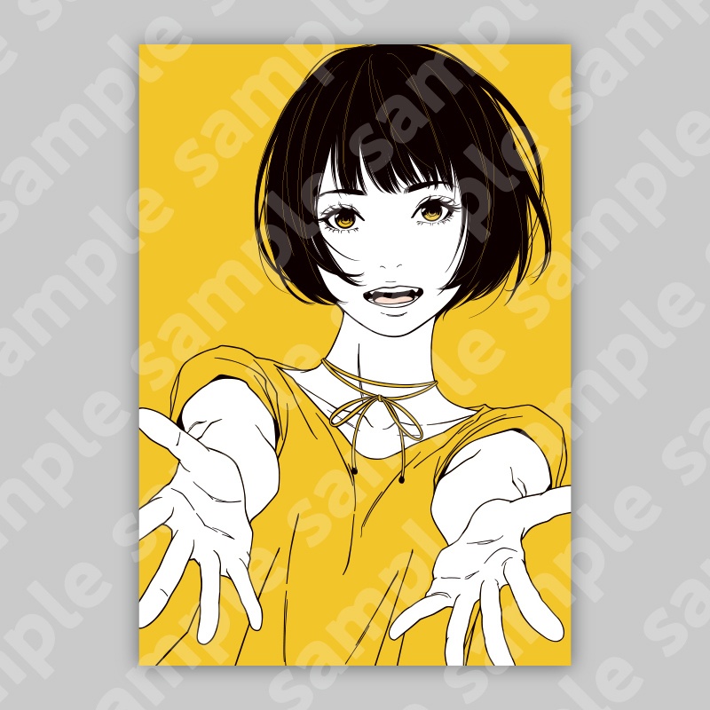 アクリルプレート11「きみへまっすぐ」