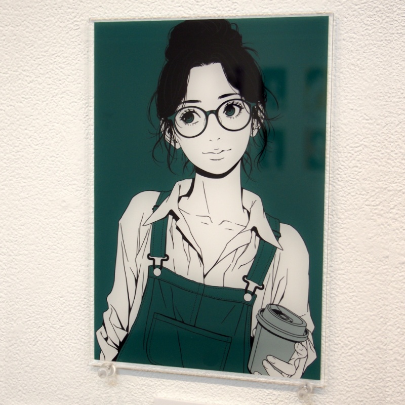 アクリルプレート19「ほころぶ日常」