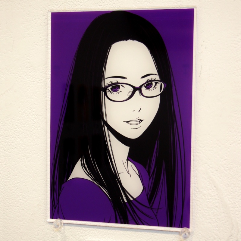 アクリルプレート25「微笑みの温度」