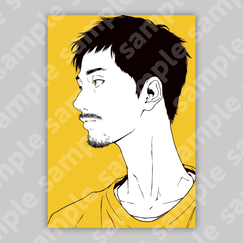 アクリルプレート51「静かな輪郭」