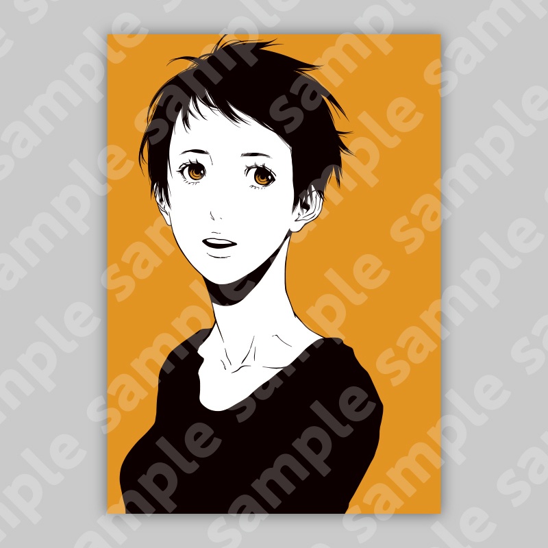 アクリルプレート52「光を見つめて」