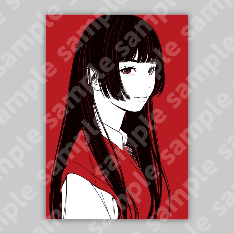 アクリルプレート53「花びらより静かに」