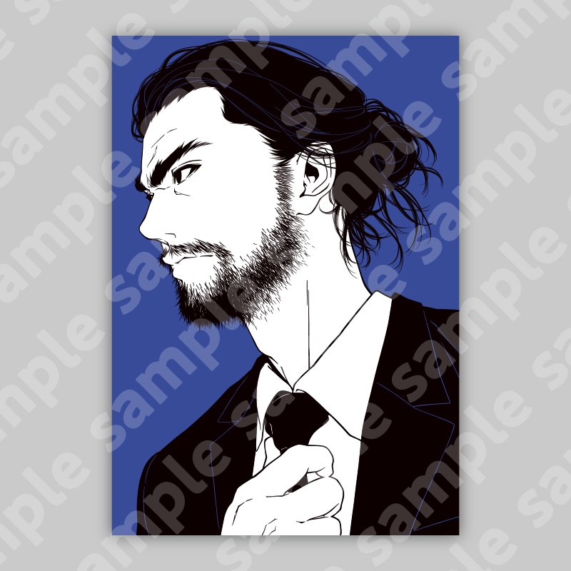 アクリルプレート57「狐狼の紳士」