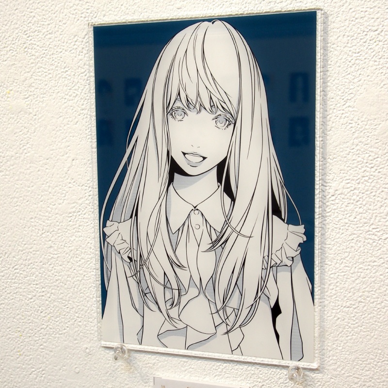 アクリルプレート58「無垢に咲く」