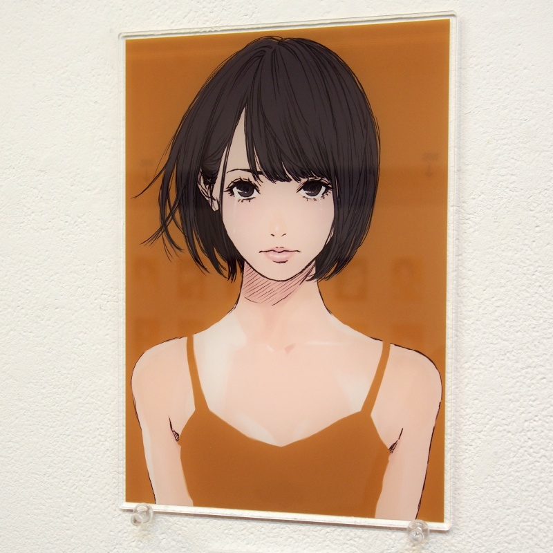 アクリルプレート61「こぼれる気配」