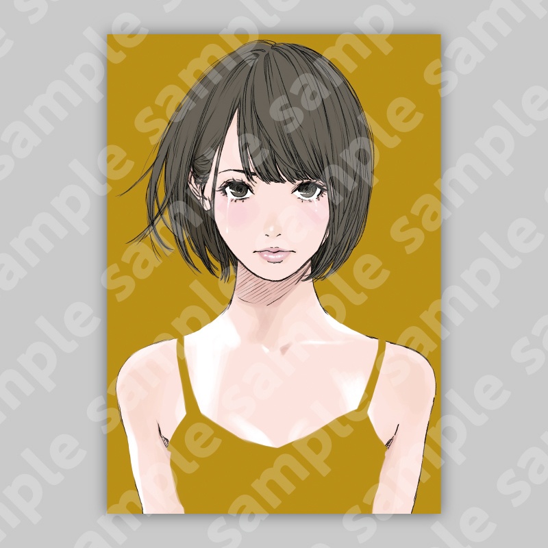 アクリルプレート61「こぼれる気配」