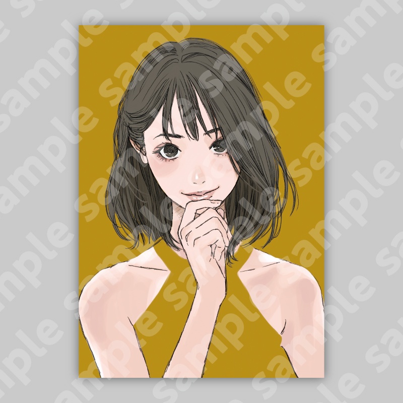 アクリルプレート64「微笑の罠」