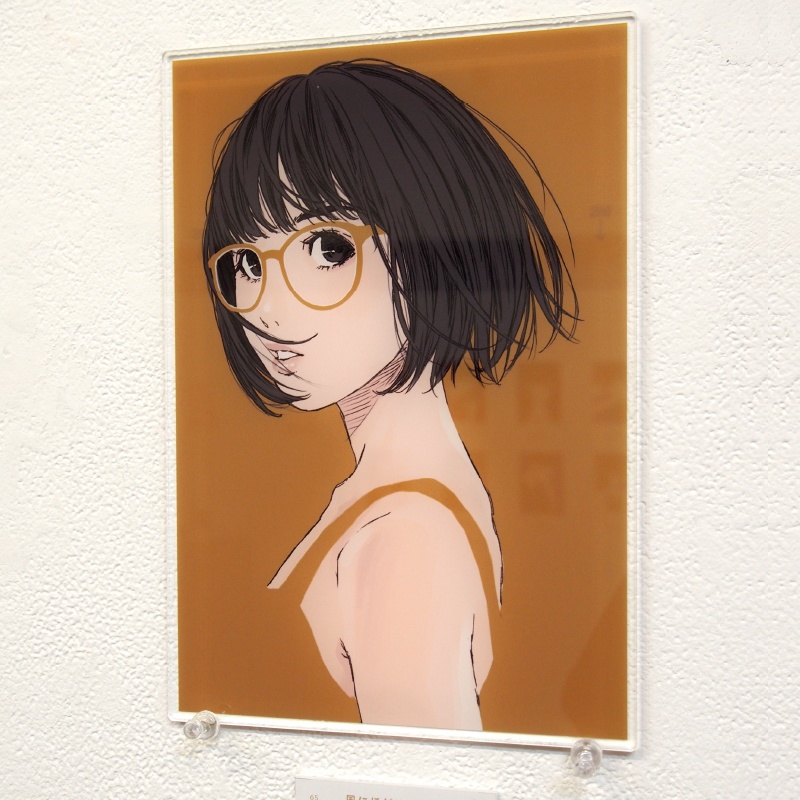 アクリルプレート65「風にほどける秘密」