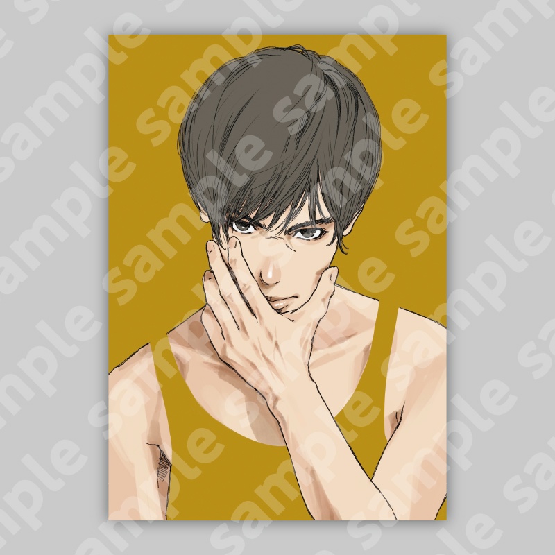 アクリルプレート66「憂いの輪郭」