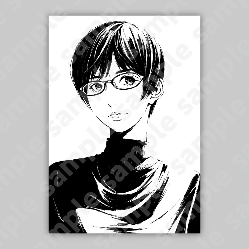 アクリルプレート67「透明な思索」