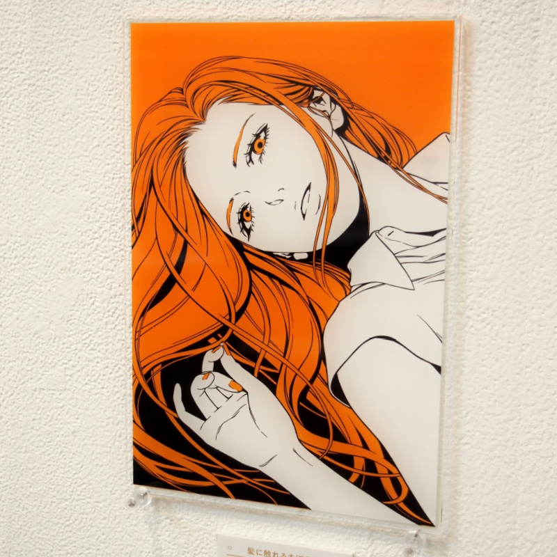 アクリルプレート32「髪に触れるまぼろし」