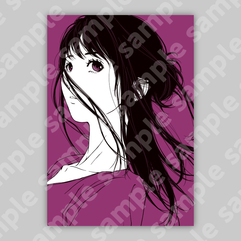 アクリルプレート34「風が告げた名前」