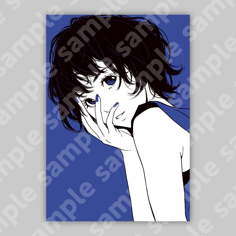 アクリルプレート37「指先にふれる秘密」