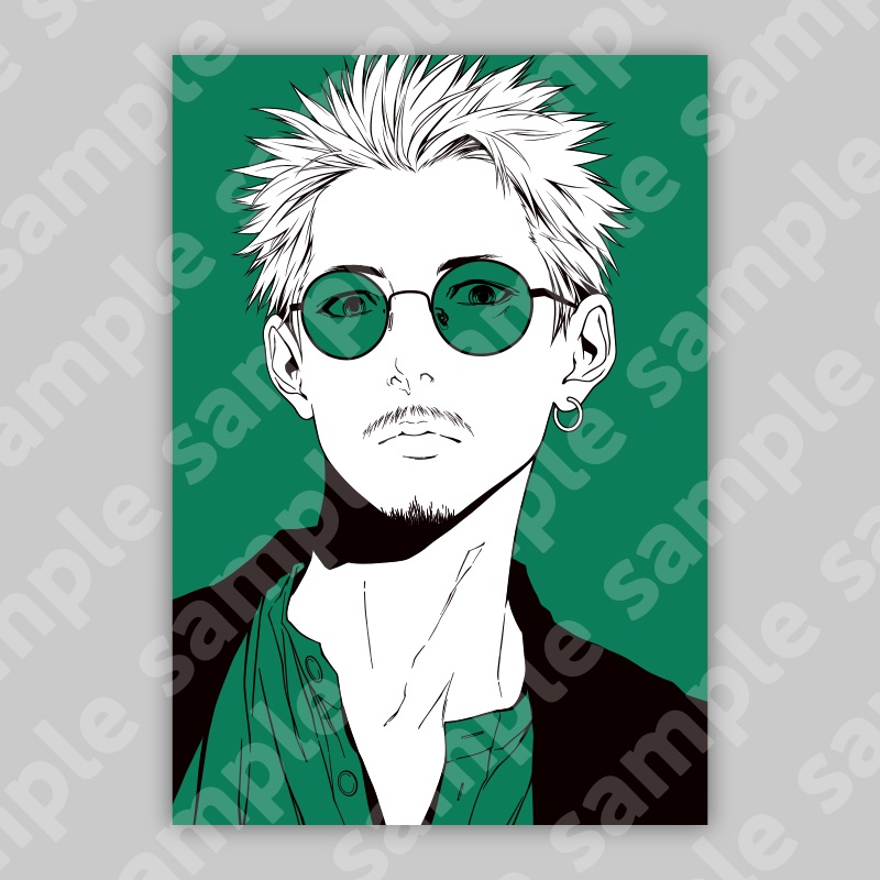 アクリルプレート39「鋭い沈黙」