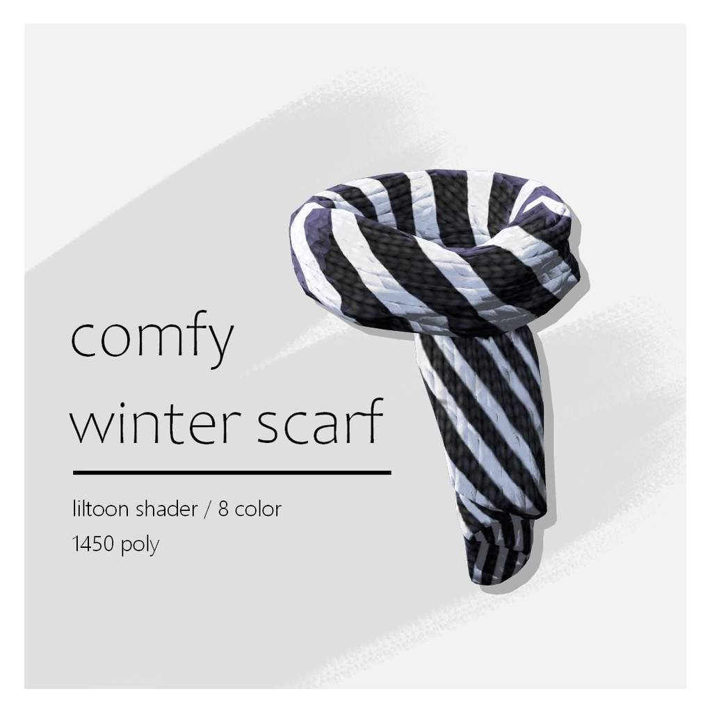 ふわふわのスカーフcomfy scarf