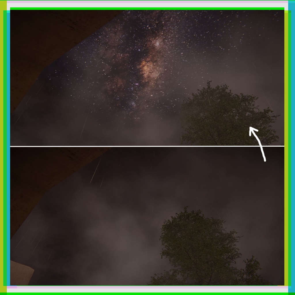 (VRC Avatar Asset)星空を君に/Starry nights to you