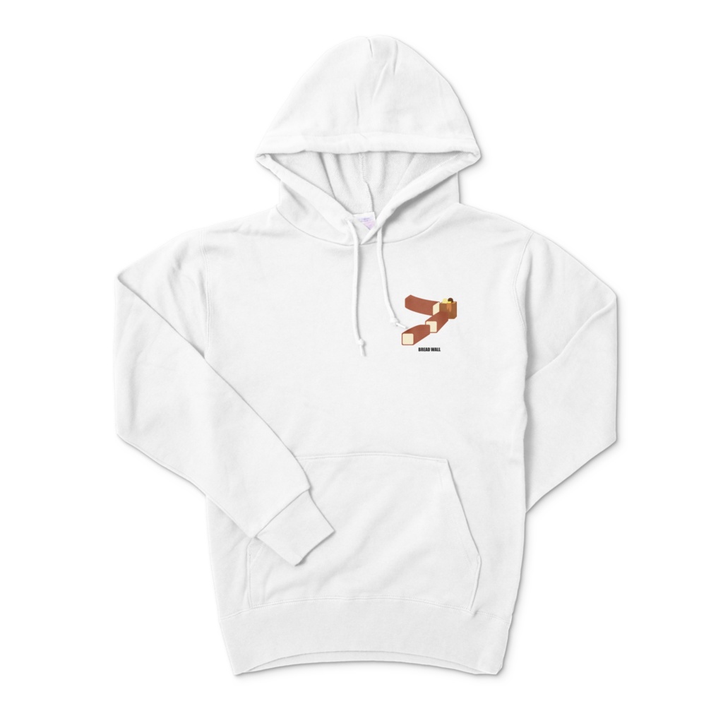 パンの長城パーカー(白)